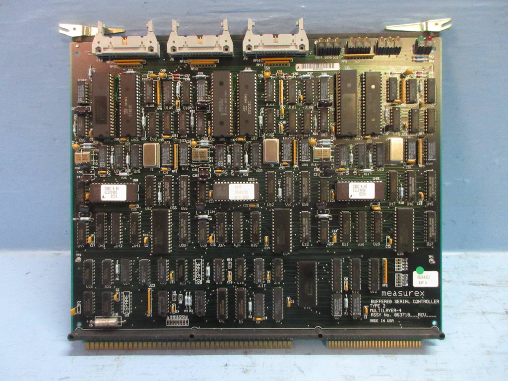 Measurex 05371800 Rev G Buffered Serial Controller Type 2 Module Board 053718-00 (TK3874-4)