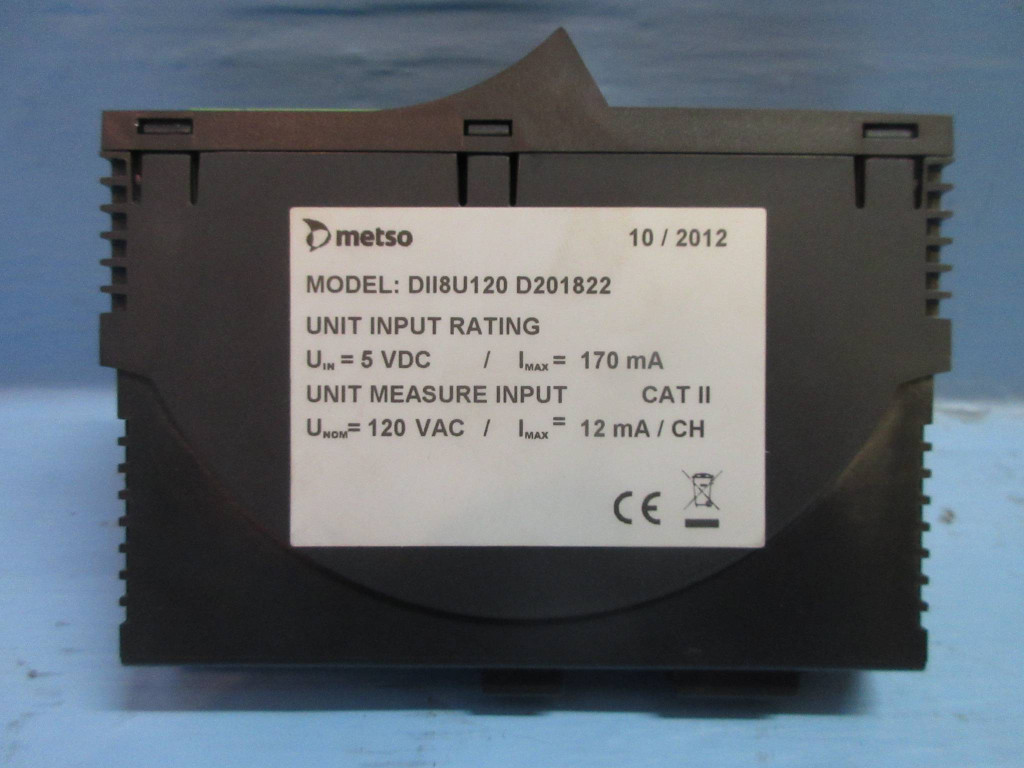 Metso Automation D201822 Revision 06 DII8U120 DII8 Power Module (TK3913-5)