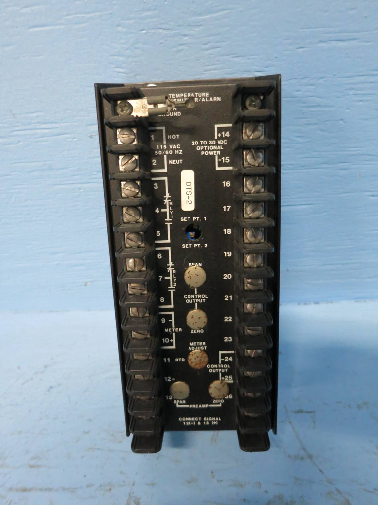 Dynalco TC2200A-161 Temperature Transmitter / Alarm Relay Control 115V (DW0764-6)