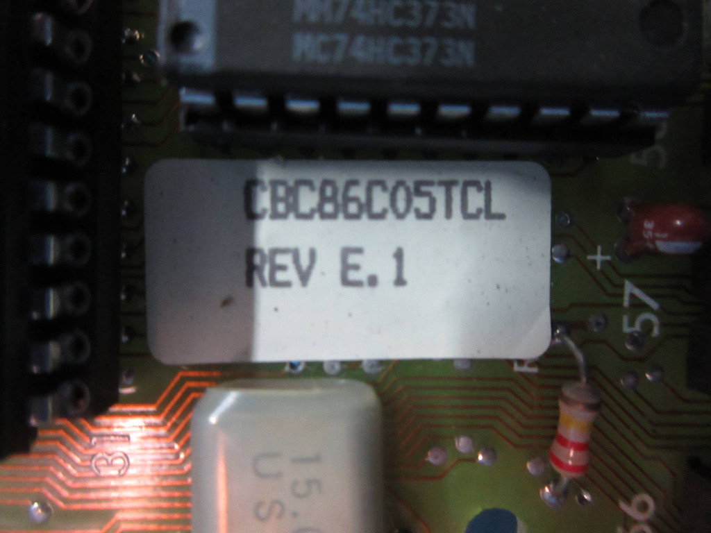 Diversified Technology CBC 86C/05 TCL Rev E.1 CBC86C05TCL PLC Board Module (TK4032-3)