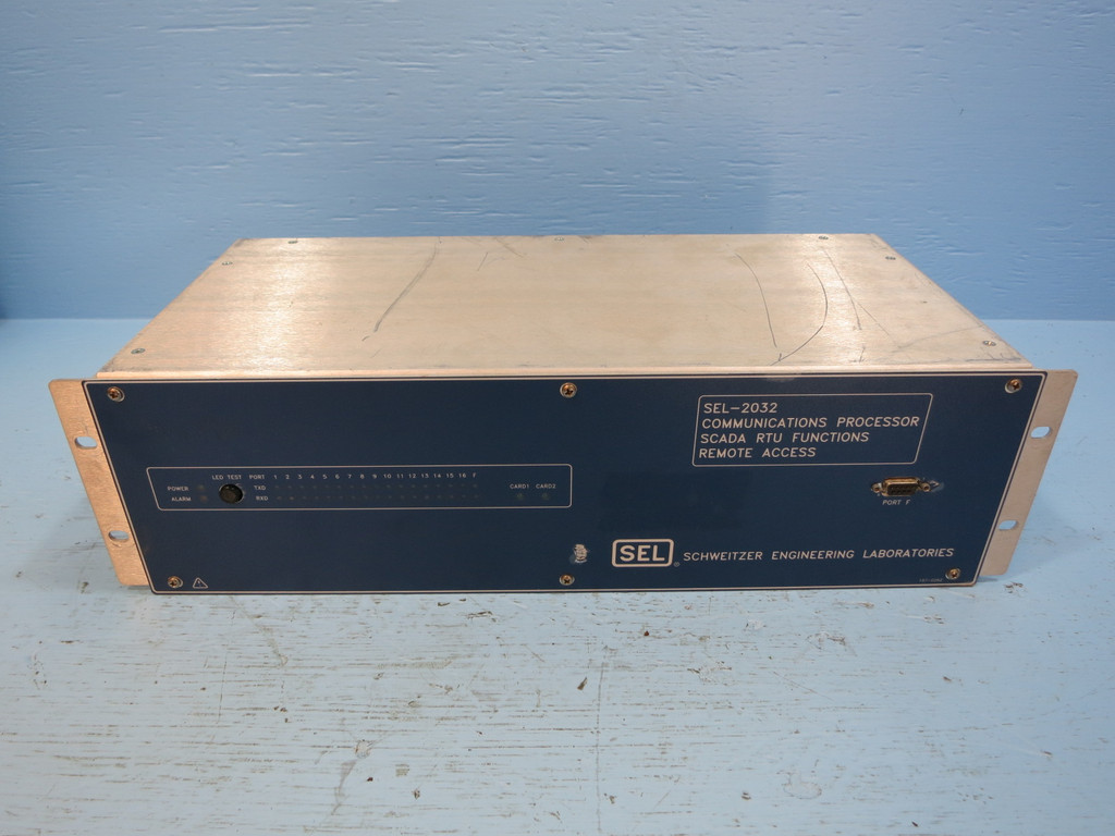 Schweitzer Engineering SEL-2032 Communications Processor Relay SEL2032 SCADA RTU (NP1998-6)