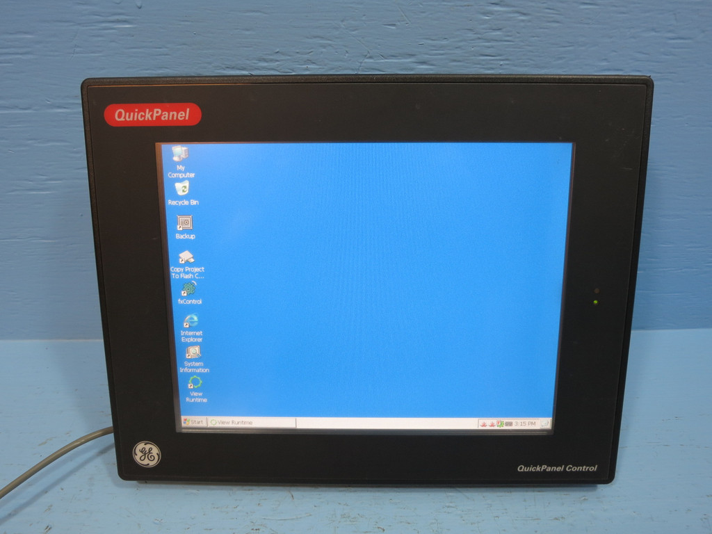 GE IC754CSL12CTD-HJ QuickPanel Touch Screen Operator Interface Display HMI Panel (DW0941-1)