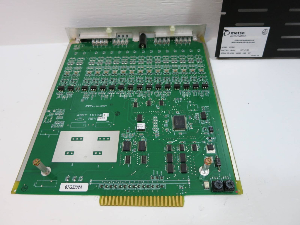 Valmet Metso Automation IOP330 181506 Rev B1/B2 Digital Input Module DC 24V (NP2045-13)