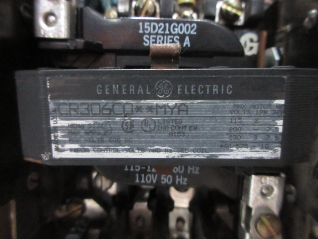 General Electric GE 8000 Size 1 Starter 7 Amp Breaker Type 18" MCC Bucket TEML (TK4250-13)
