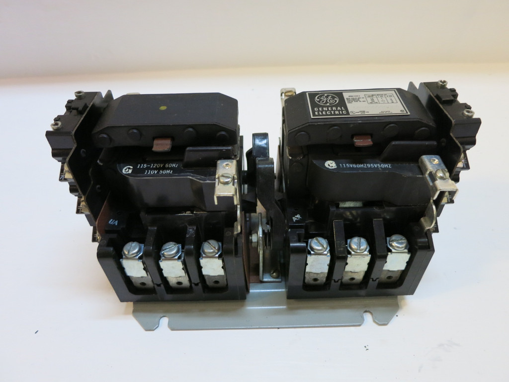 GE CR209D000DND Size 2 Reversing Contactor 45A 600V 120V Coil CR209D0 45 Amp Sz2 (DW1016-1)