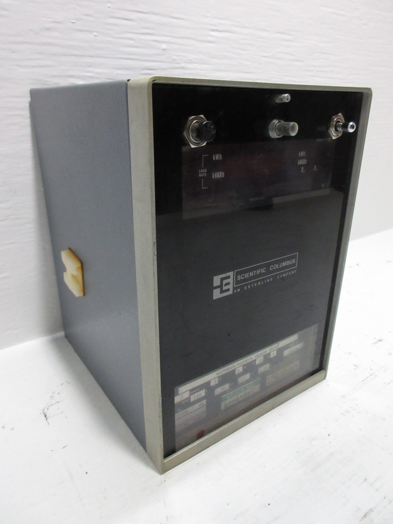 Scientific Columbus 312P-R-DD JEM Electronic Watthour / Varhour Meter (TK4313-3)