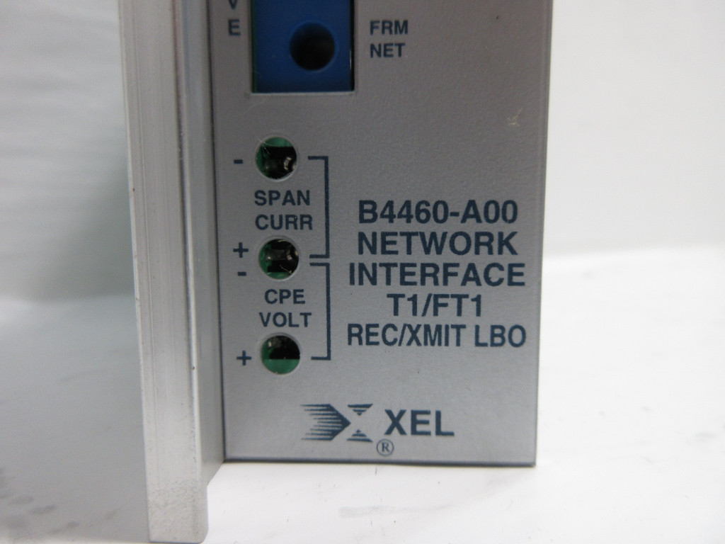 XEL Communications B4460-A00 Network Interface T1/FT1 REC/XMIT LBO Module PLC (TK4349-2)