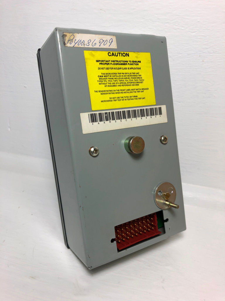 GE AKR3SC3F0805 800A MicroVersaTrip Plus Trip Unit w/ 800 Amp Plug TR8B800 LSIG (EM3145-5)