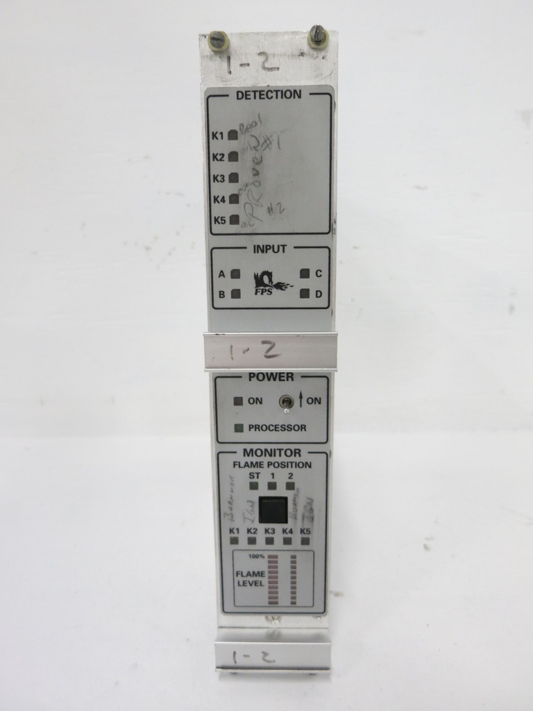 FPS 9160-2018 Rev 3B Flame Monitor Protection Detector Scanner Fossil Power PLC (DW1124-3)