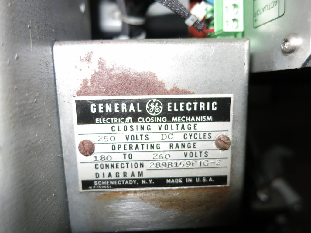 GE AK-1-75 3000A EO Circuit Breaker w/ AC Pro Trip General Electric 3000 Amp (GA0024-1)