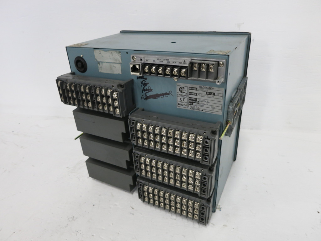 Yokogawa DX230-1-2 /A3/C3/M1/R1/S38 DAQSTATION S4 Digital Recorder DX200-S38 (DW1170-2)