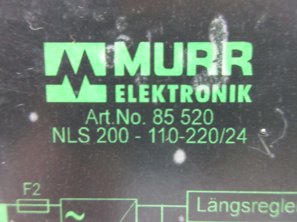 Murr Elektronik NLS200-110-220/24 Power Supply 85-520 (TK4473-1)