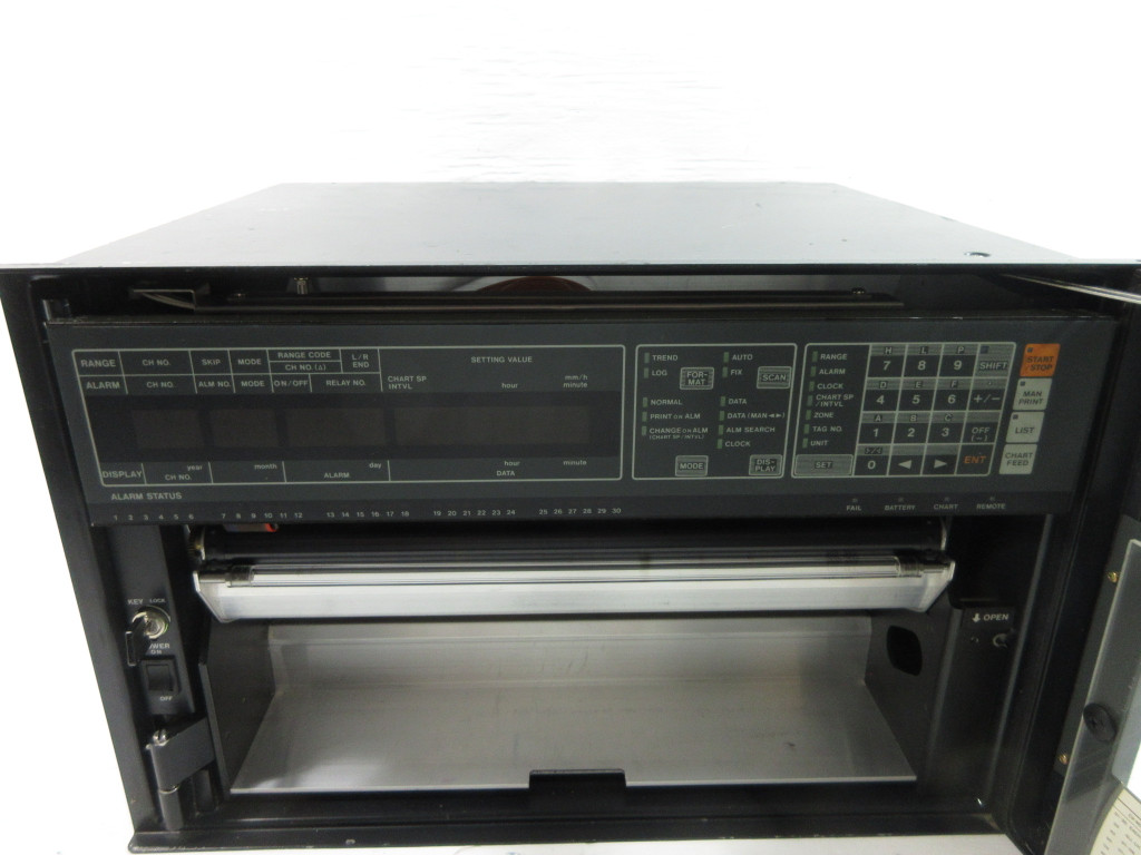 Yokogawa 408131-3/AK-02 Hybrid Chart Recorder 104-126V 48-63Hz (TK4511-1)