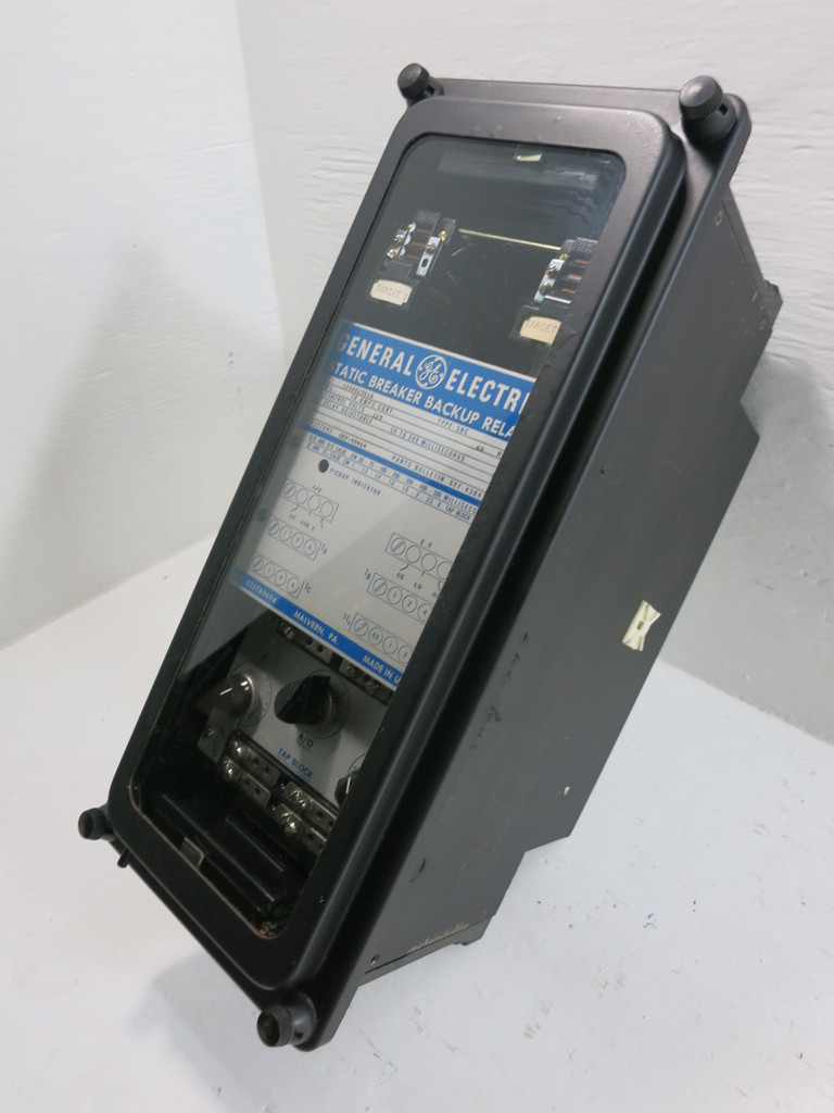 General Electric 12SBC23B1D Static Breaker Backup Relay 10 Amp Type SBC 125-Vdc (TK4602-9)