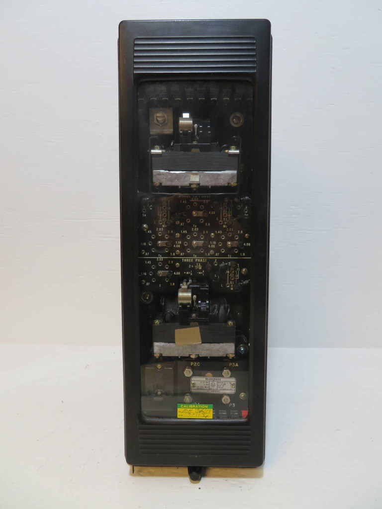 Westinghouse Type KD-10 Distance Relay Style 719B195A11 ABB KD10 41-490 .2-2 Amp (NP2204-6)