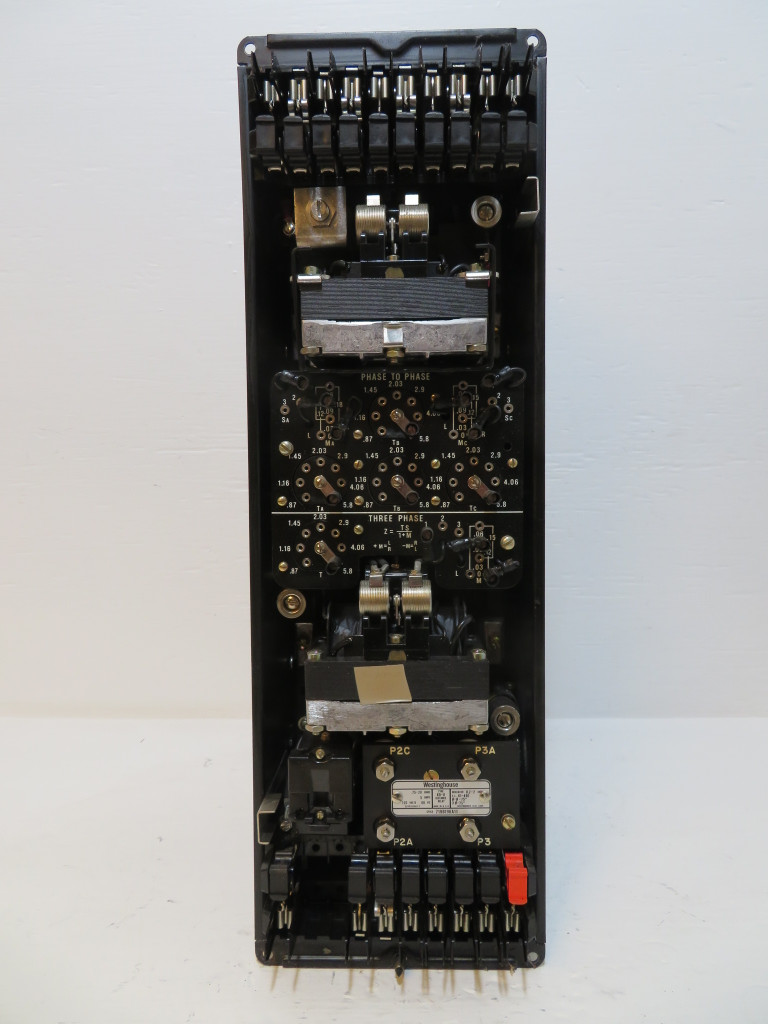 Westinghouse Type KD-11 Distance Relay Style 719B196A11 ABB KD11 41-490 .2-2 Amp (NP2205-1)