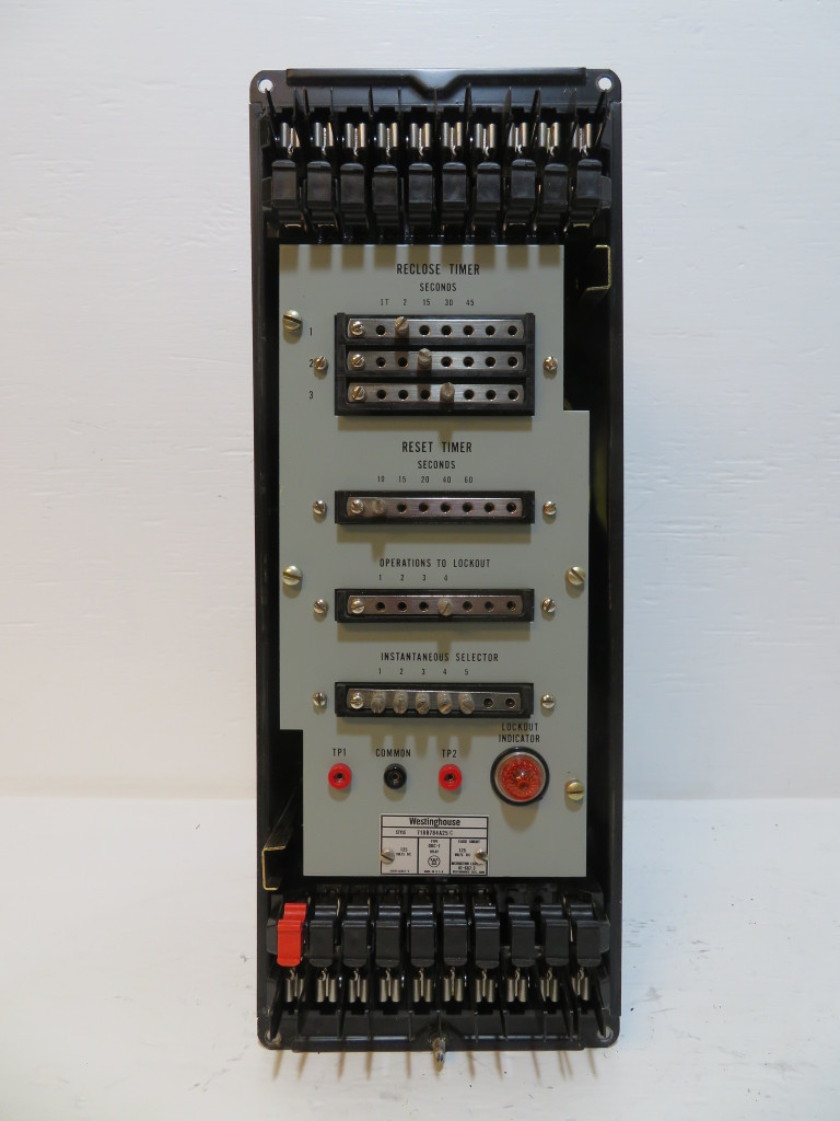 Westinghouse Type DRC-1 Timer Relay Style 718B784A25 C ABB DRC1 125 VDC WH (NP2206-1)