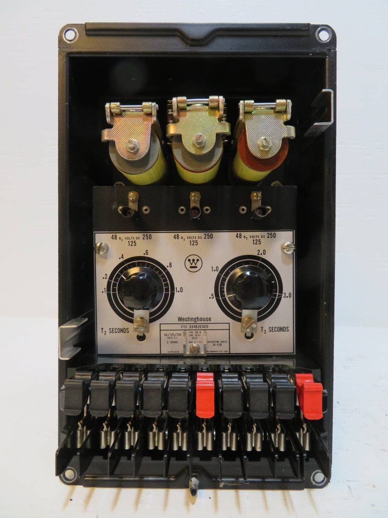 Westinghouse Type TD-4 Time Delay Relay Style 644B301A10 ABB 48/125/250VDC (NP2210-6)