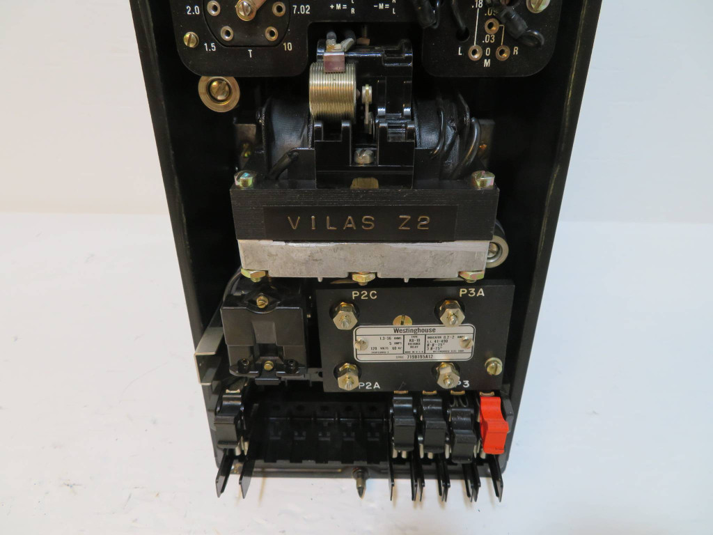 Westinghouse Type KD-10 Distance Relay Style 719B195A12 ABB KD10 41-490 .2-2 Amp (NP2208-2)
