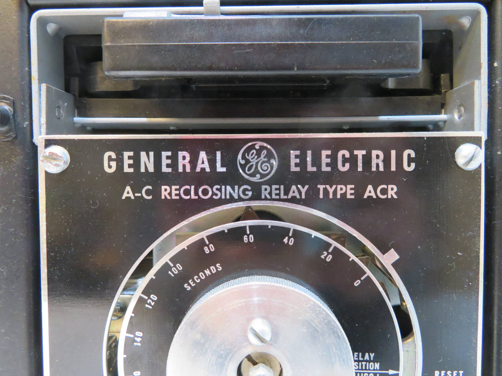 General Electric 12ACR11B5A A-C Reclosing Relay Type ACR GE 120V 12ACR-11B5A (NP2211-5)