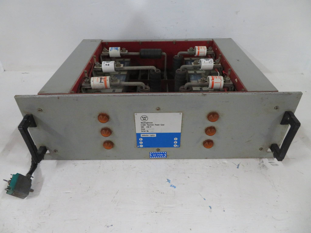 Westinghouse C-500 Thyristor Power Case Style 1413A14G02 250V VDC C500 WH Supply (NP2237-2)
