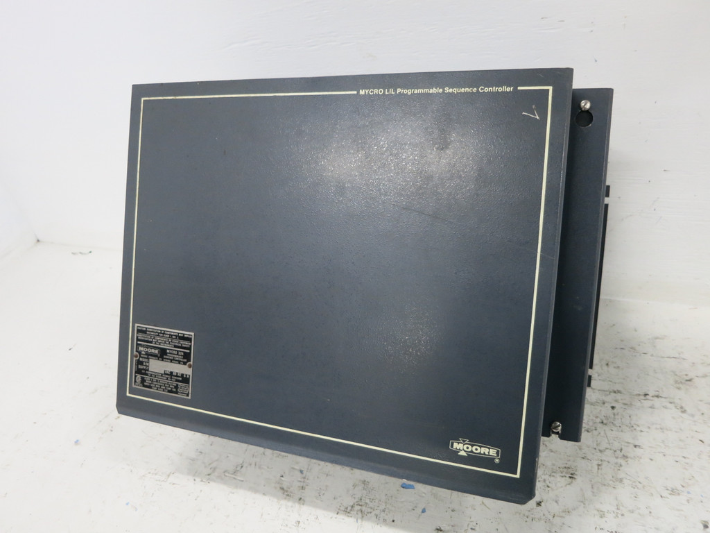 Moore 324A11F Mycro 324 LIL Programmable Sequence Controller PLC w/ Boards 15737 (DW1387-1)
