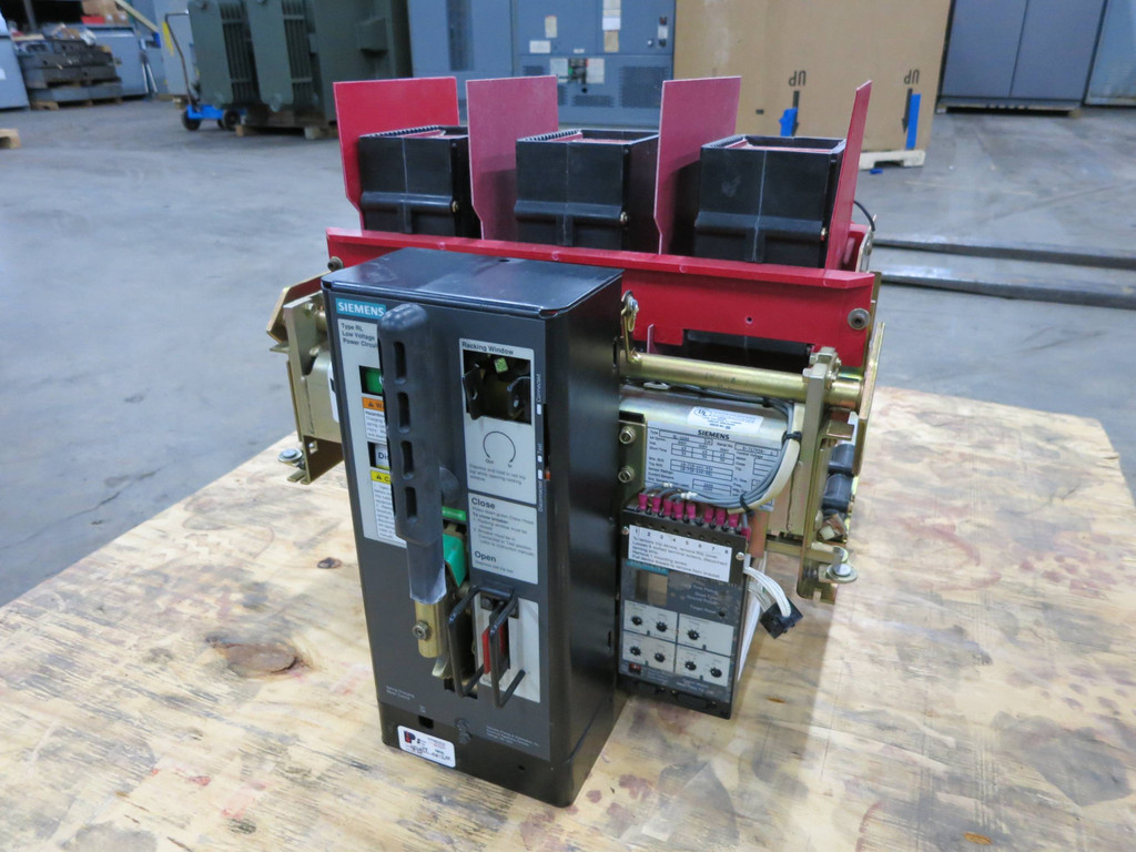 Siemens RL-1600 1600A RL Breaker LSIG Static Trip RMS-TSIG-TZ-CP RL1600 1600 Amp (DW1421-7)