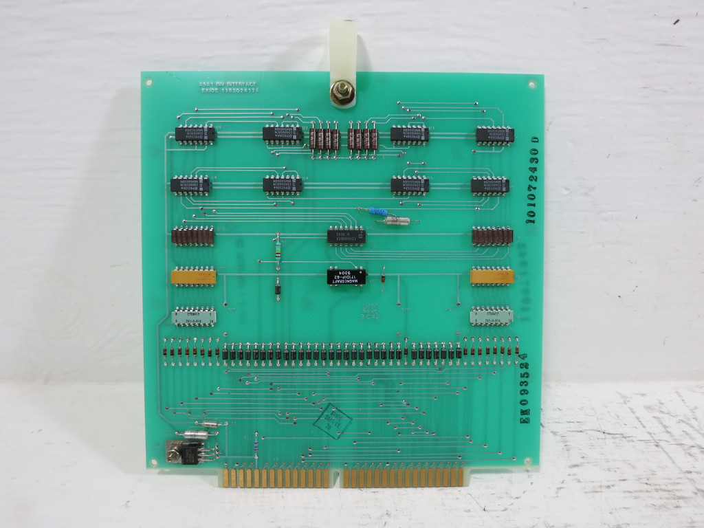 Exide 118-302-417-A A5A1 INV Interface Board Card 118302417-A 101072430 D PLC (TK4802-2)