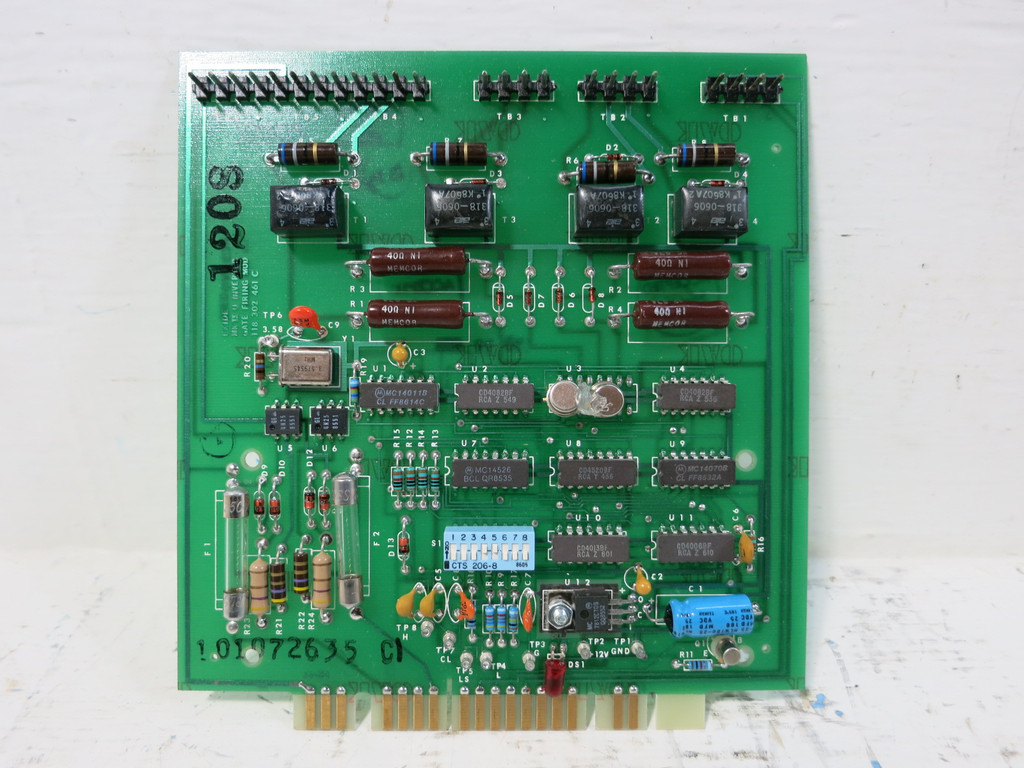 Exide 118-302-461-C MKII U A Inverter Gate Firing Mod PLC Module Board 101072635 (TK4810-1)