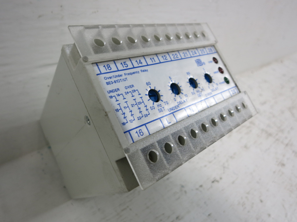 Basler Electric BE3-810T/UT-1A4N3 Over / Under Frequency Relay 9323000102 120Vac (TK4872-1)