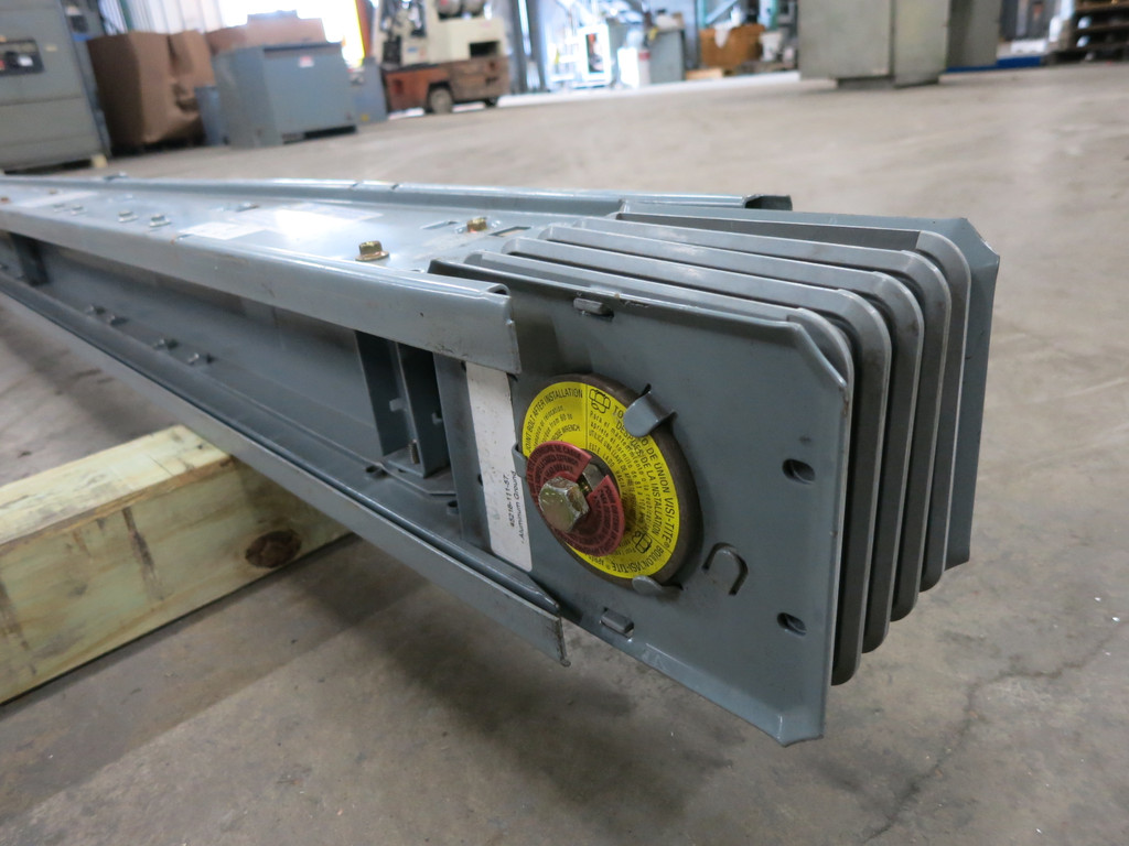 Square D CF2512G9ST 1200 Amp I-Line II Copper Feeder Busway 3P4W 9' CF2512G9 (DW1474-1)