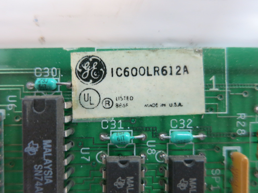 GE Fanuc Series 6 IC600-LR612A Memory Module PLC IC600LR612A Series Six (TK4905-1)