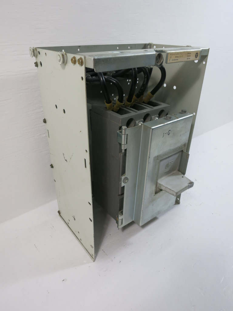 Westinghouse Type W 200 Amp Breaker Feeder Motor Control Center Bucket 18" 200A (TK4926-11)