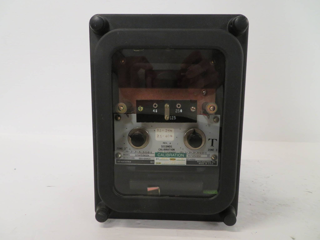 General Electric 12SAM16A12A Static Timing Relay GE SAM 48/125/250 V DC (NP2307-6)