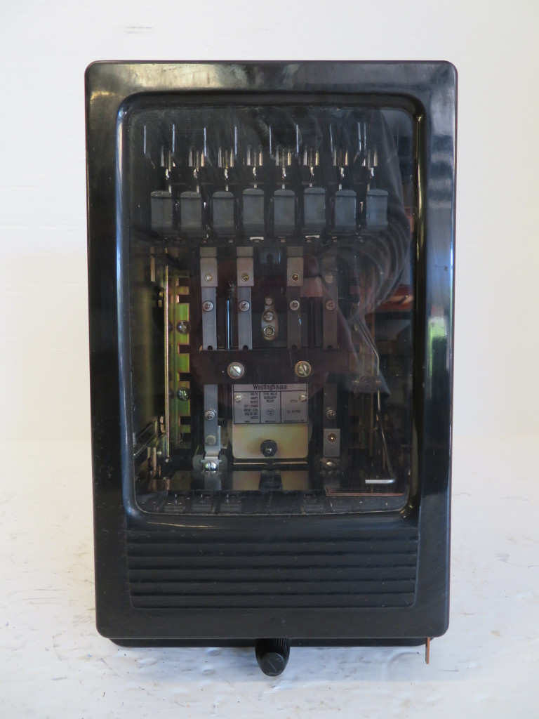 Westinghouse Type MG-6 Auxiliary Relay Style 288B978A15 WH MG6 125 V DC (NP2315-2)
