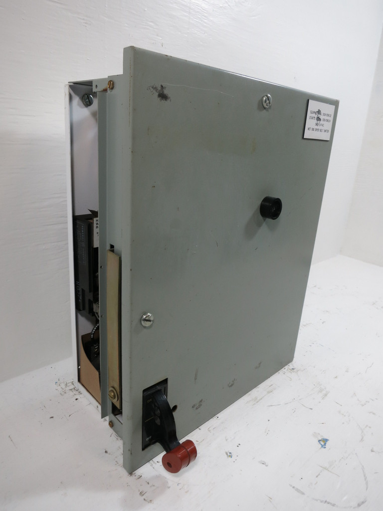 GE 8000 FVR Size 1 Reversing Starter 30 Amp Fusible 18" MCC Bucket CR309C000AAWA (TK4949-7)