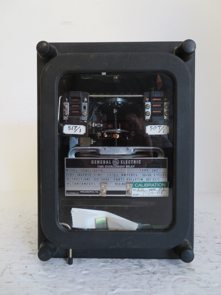 General Electric 12IAC53B811A Time Overcurrent Relay IAC 53B811A GE 60Hz (NP2335-27)