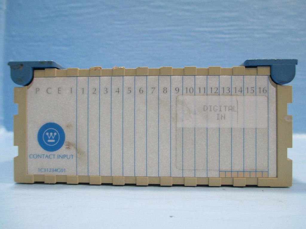 Westinghouse 1C31234G01 Contact Input Process Control PLC Personality Ovation (EBI4939-1)