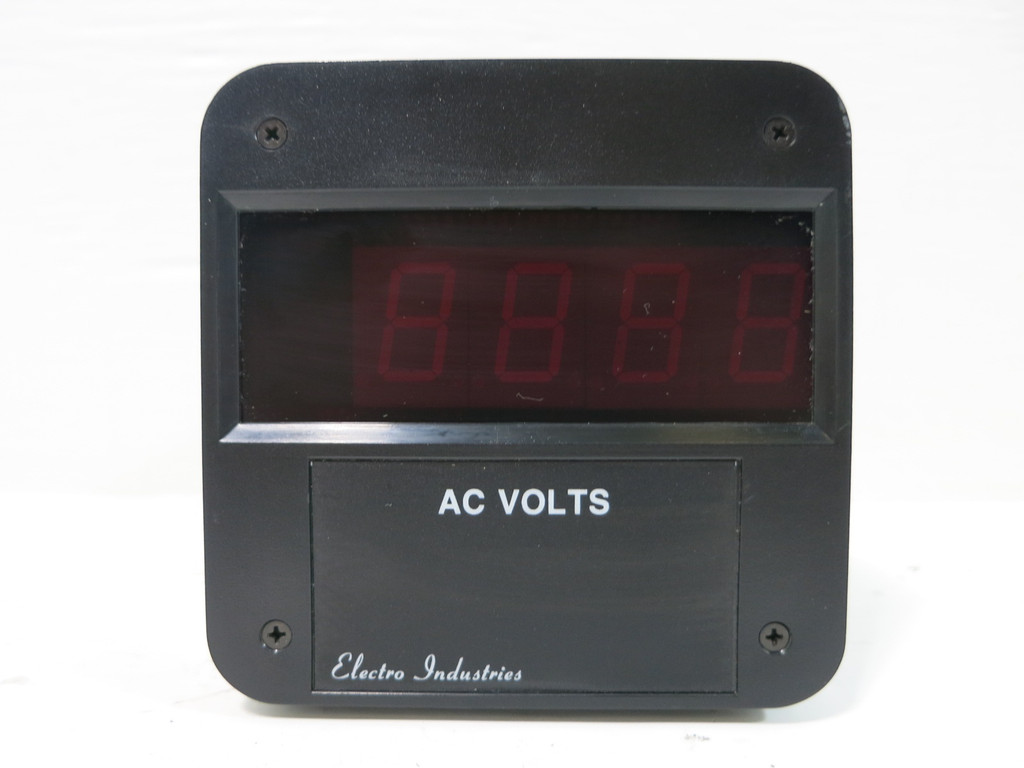 Electro Industries FVA600-D AC Volts Panel Meter 600Vac 24-48Vdc 45-1000Hz (TK5024-1)