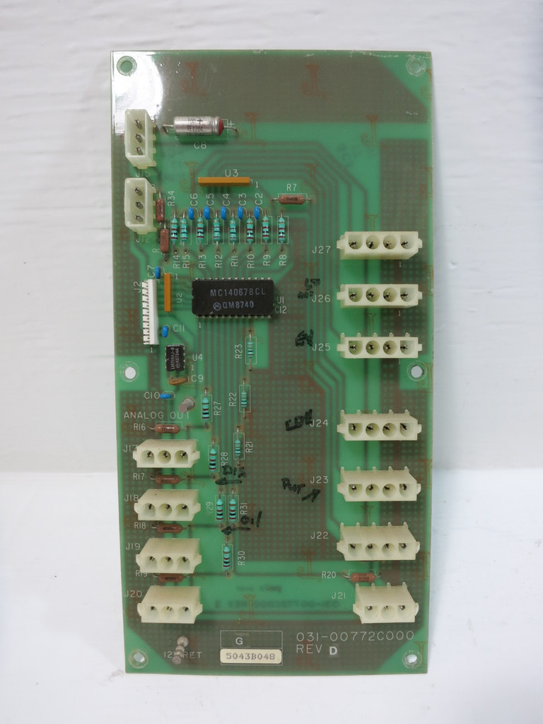 York 031-00772C000 Rev. D Chiller Start Board Card PLC (TK5037-1)