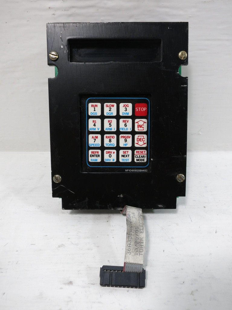 GE Fanuc 531X135PRGAAM3 Programmer Card Board PLC with Keypad (TK5095-2)