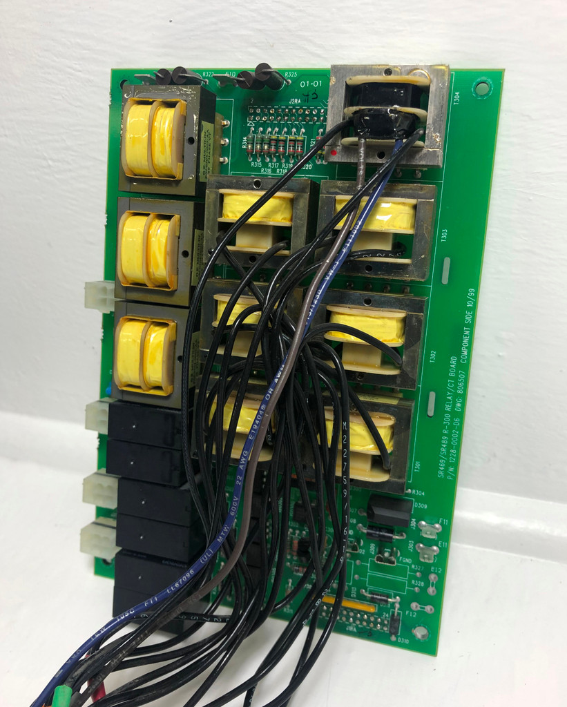 GE Multilin 1228-0002-D6 Relay CT Board R300 SR469 SR489 806507 General Electric (EM3597-1)