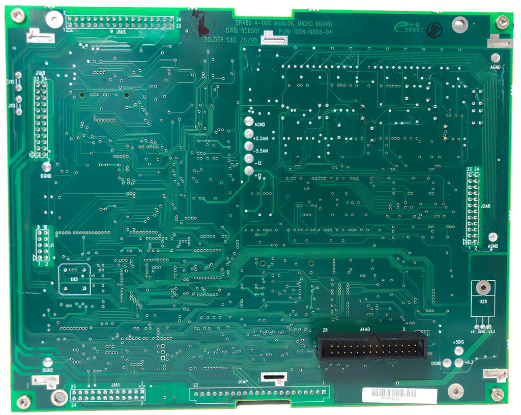 GE Multilin 1228-0003-D4 Analog Micro Board SR469 A-000 806501 General Electric (EM3608-1)