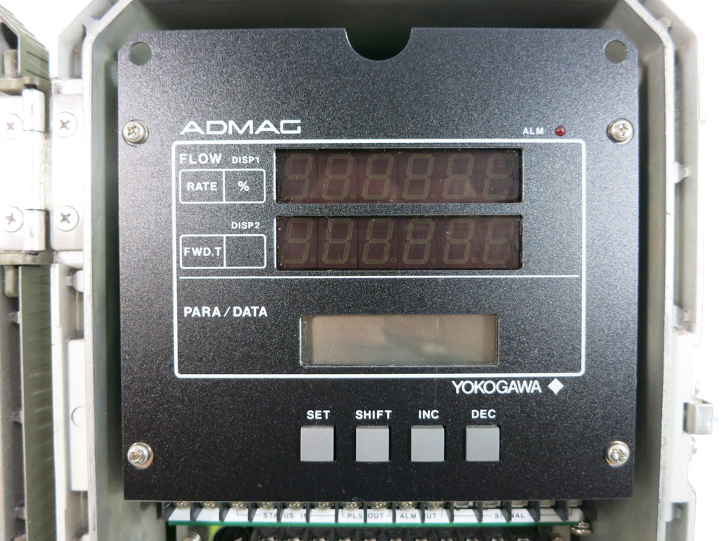 Yokogawa AM11-DHA1A-000* ADMAG Magnetic Flow Converter 100-130 Vdc / 80-264 Vac (TK5117-3)
