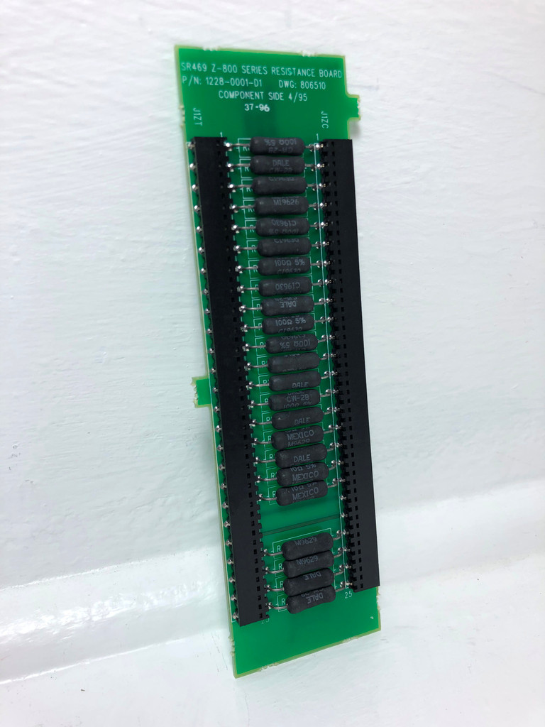 GE Multilin 1228-0001-D1 Z-800 Resistance Board SR469 806510 General Electric (EM3613-2)