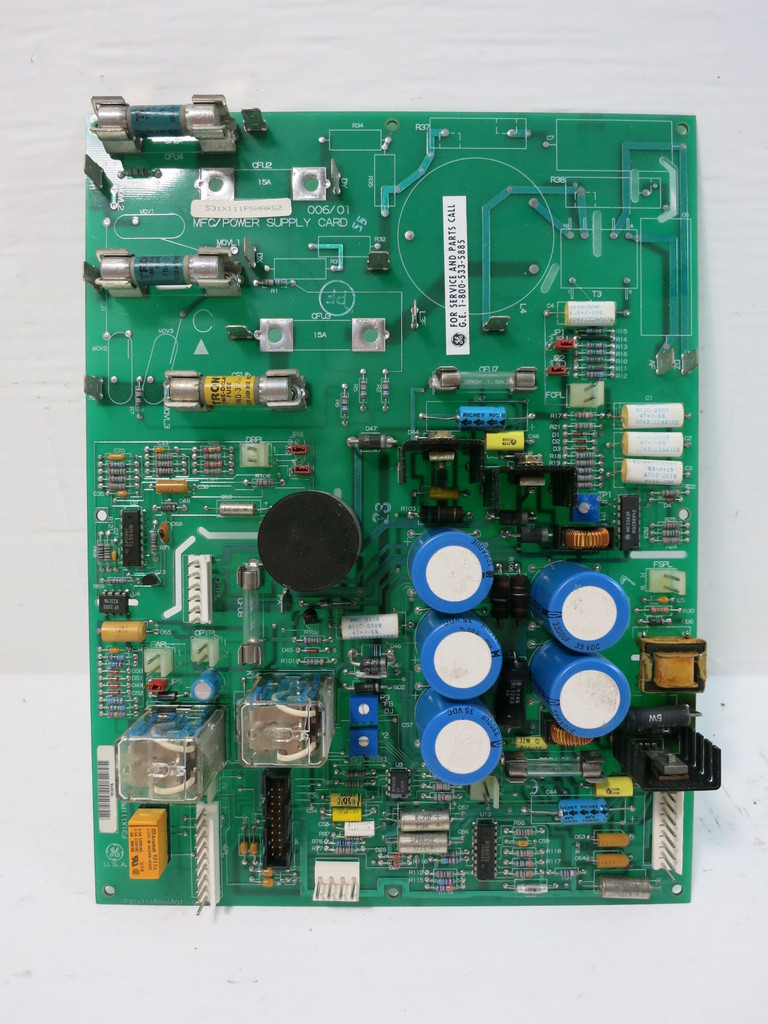 GE Fanuc 531X111PSHARG2 MFC / Power Supply Board PLC Card 531X111PSH-ARG2 (TK5124-1)