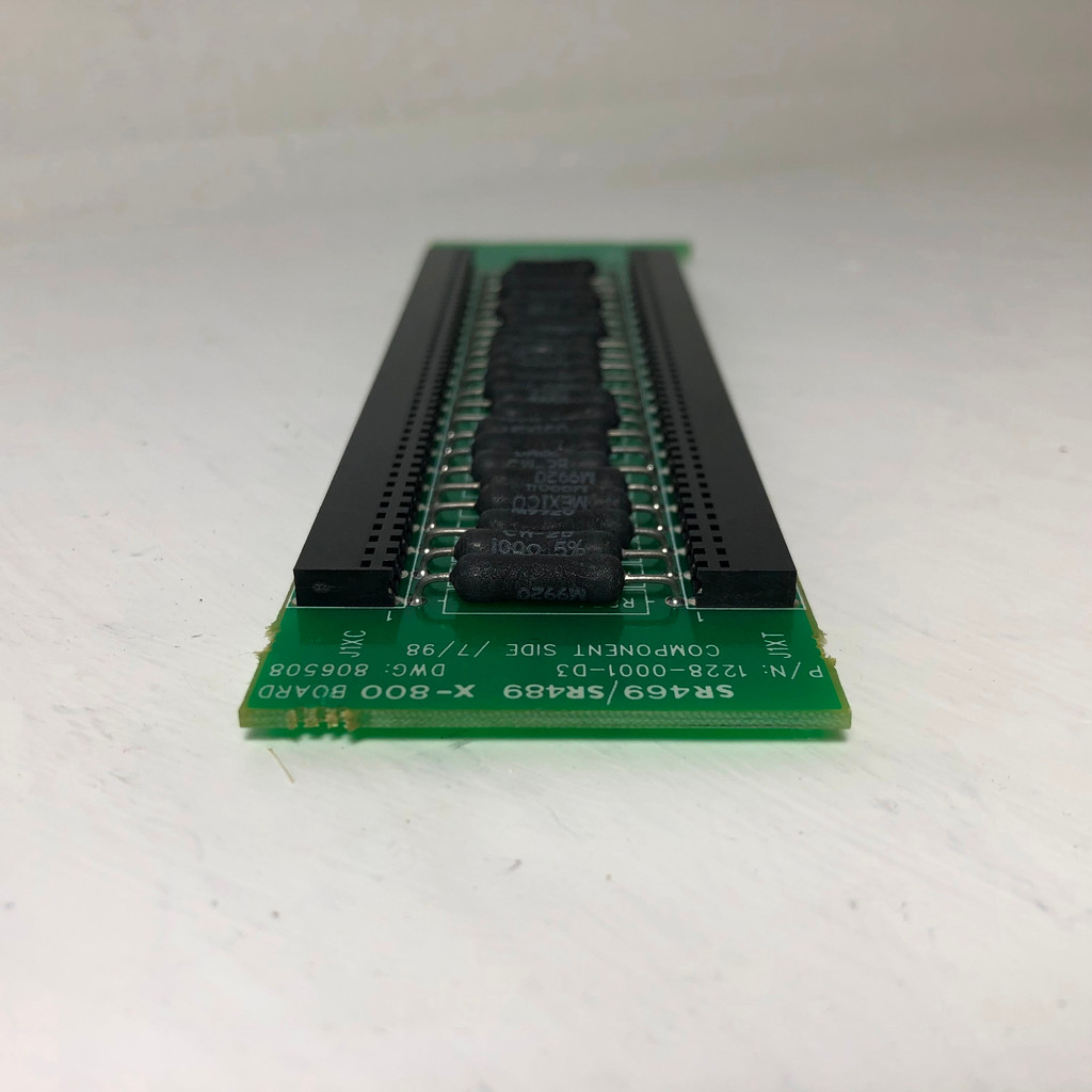 GE Multilin 1228-0001-D3 X-800 Board SR469 / SR489 DWG 806508 General Electric (EM3616-4)