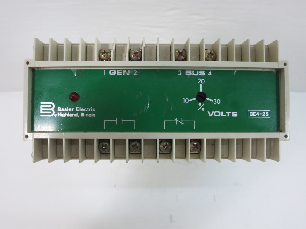 Basler Electric BE4-25 Sync-Check Relay Style 1A1N5 120Vac (TK5201-2)