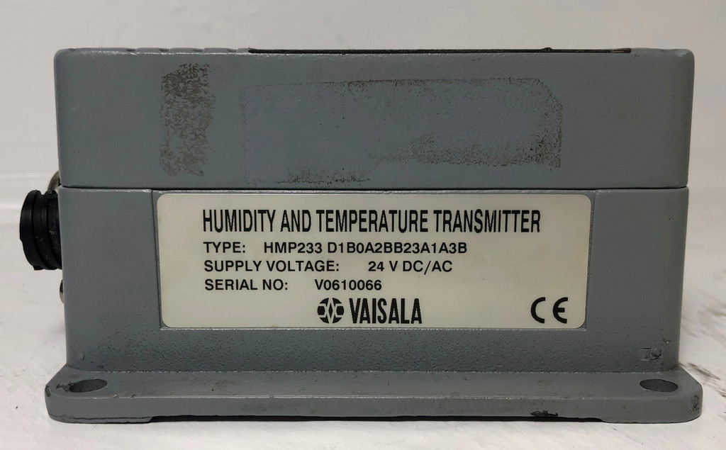 Vaisala HMP233-D1B0A2BB23A1A3B Humidity and Temperature Transmitter 24 VAC / VDC (EM3698-1)
