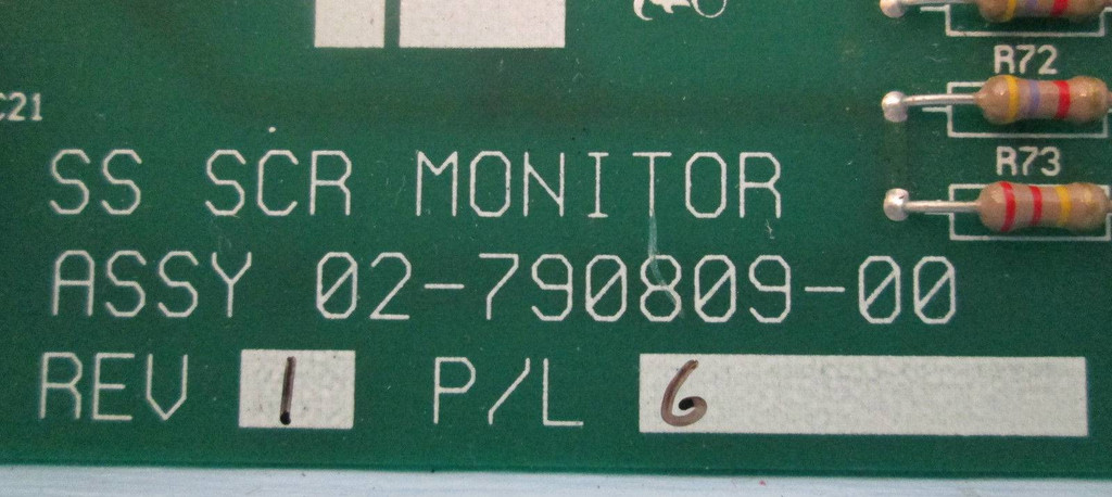 Liebert 02-790809-00 Rev 1 P/L 6 SS SCR Monitor Chiller Module PLC 02790809 (EBI4858-2)